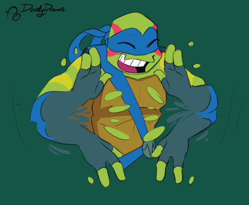 dovelydraws: HEY FUN FACT: Did you know that Red-Eared Sliders have this fun behavior called &l