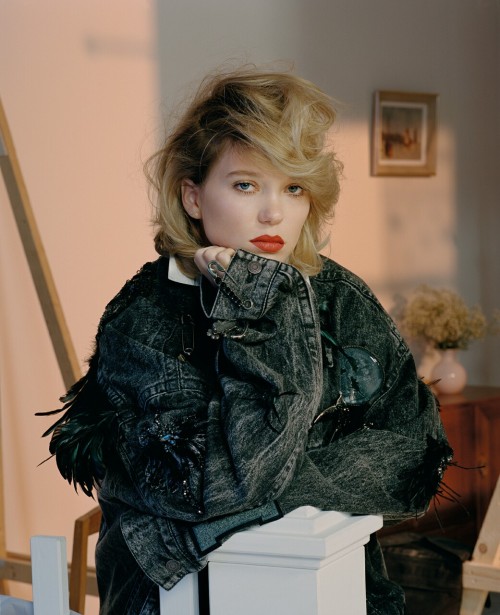 miracle-cheeky: Léa Seydoux by Mark Peckmezian for DAZED Autumn 2016