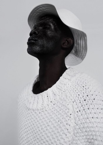Daniel Phahlamohlake for Lukhanyo Mdingi FW 2015Images by Travys Owen.
