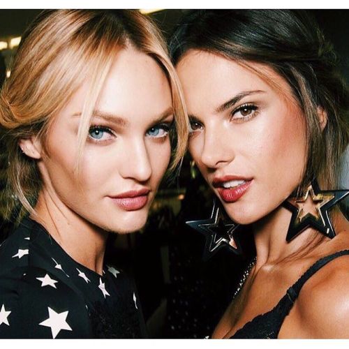 #tb with @alessandraambrosio for @dolcegabbana @patmcgrathreal @guidopalau ⭐️⭐️⭐️ by angelcandices