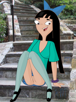 cartoonsexx2:  Stacy Hirano - Phineas and