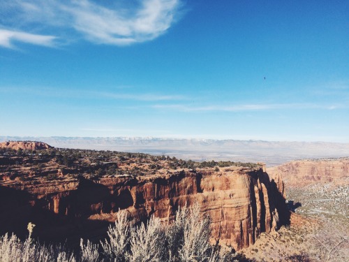 After exploring Arches national park, we decided to drive in Colorado, unplanned. We were about 30 m