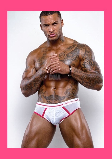 Sex melaninmuscle:  David McIntosh for DNA Magazine pictures