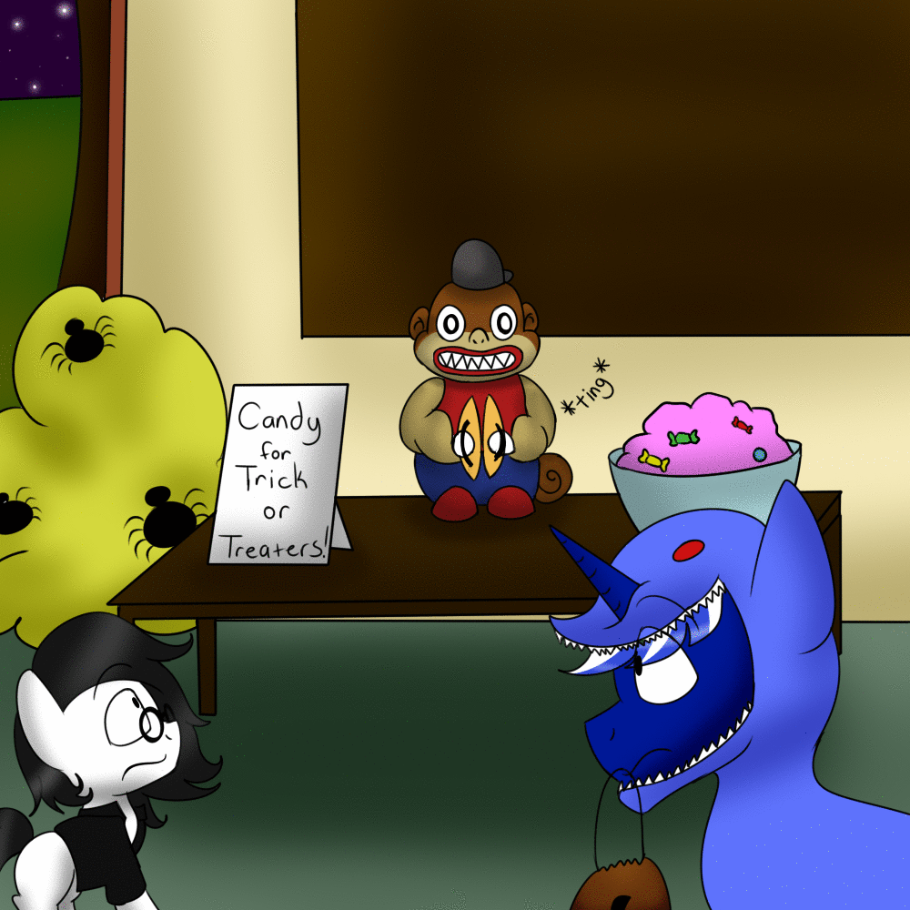 asksweetdisaster:  Sweet: *snickers* Finally found a use for the monkey Storm gave