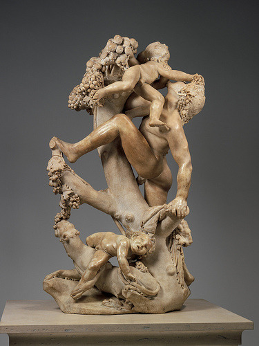 classic-art:  Bacchanal, A Faun Teased by Children Gian Lorenzo Bernini 