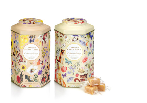 Crabtree &amp; Evelyn food range re-design by Caroline Phillips