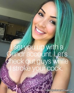 spinningtopdom:coercedby:clearlycleveruniverse:Admit it. You’d do this for her,