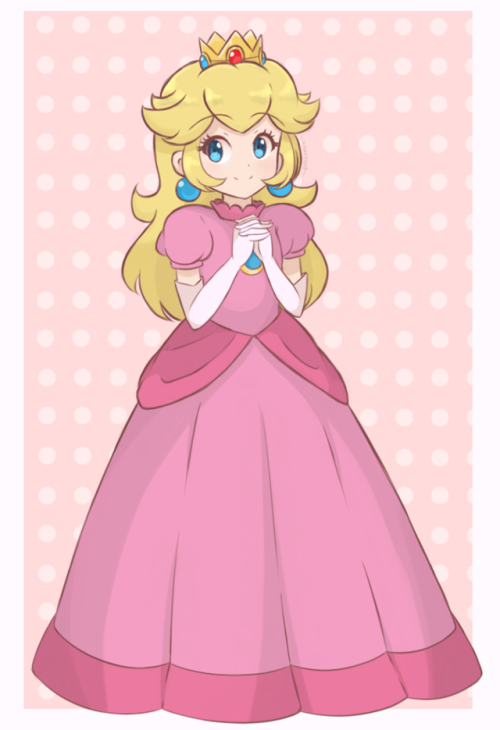 Some new Princess Peach artwork! I’ve moved my art over to Twitter, please check me out there for mo