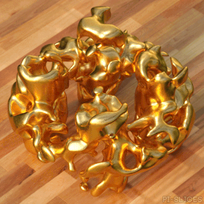 Gold Shapes - 220128 #GIF #Artists on Tumblr #Design#Art#Animation#Abstract#Trippy#Psychedelic#Simple#Minimal#Pi-Slices#PiCreations#Everydays#Everyday#Daily#Mograph#Motion Graphics#Loop#Seamless Loop#Seamless#Perfect Loop#C4d#Cinema 4d#Cinema4d#After Effects#Octane#Gold Shapes