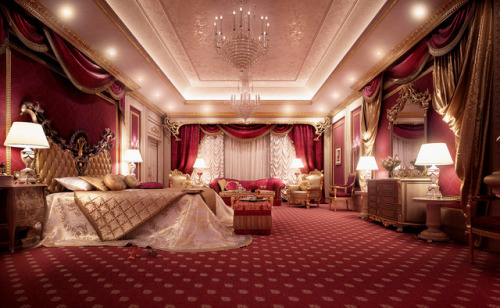 GEORGE V Private Royal Suite | © STRAIGHTLINE Interiors
