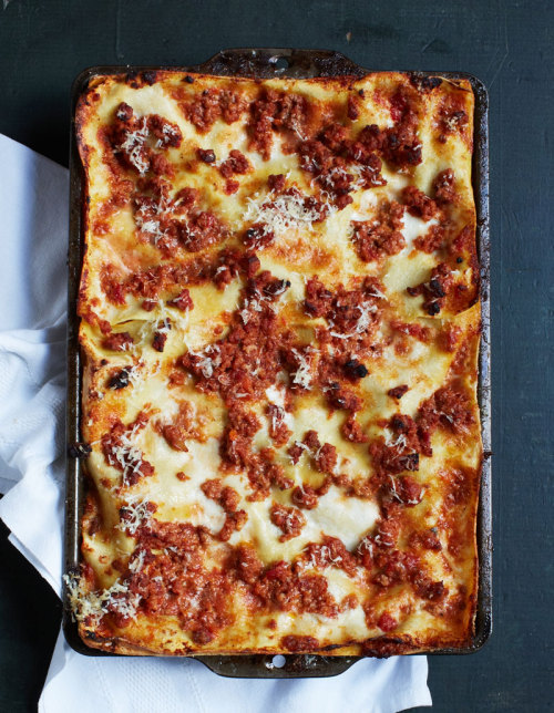 This is what you can make with these! Lasagna!(Photograph by Marcus Nilsson)