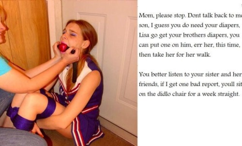 sissy-tg-gifs: I wish.. I just wish my mom would’ve done this to me