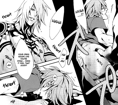 Edi's reading yaoi
