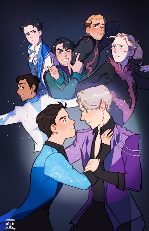 inchells:YOI Print for SAC Anime Winter next week !!! I’ll be tabling with @hexselenas at C11!