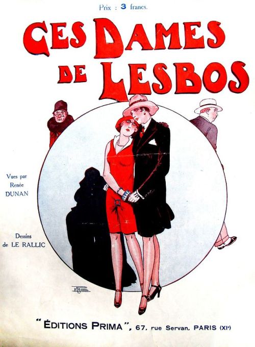 “these ladies of lesbos”, a book tracing the history of lesbianism from sappho, to contemporary soci