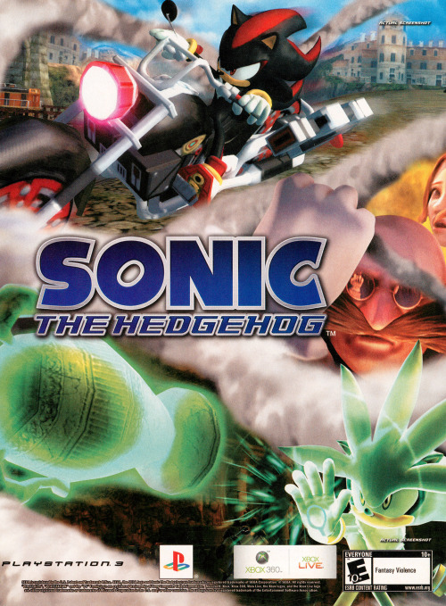 1 of the best games ever made for all time of the present and future in Sonic 06 reached the very an