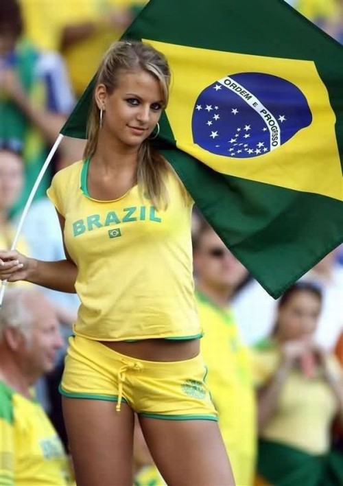 Goal, goal, goal. Brasil scores big time.