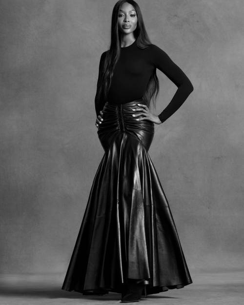 Naomi Campbell photographed by Ethan James Green, Vogue Magazine November 2020. Styled by Carlos Naz