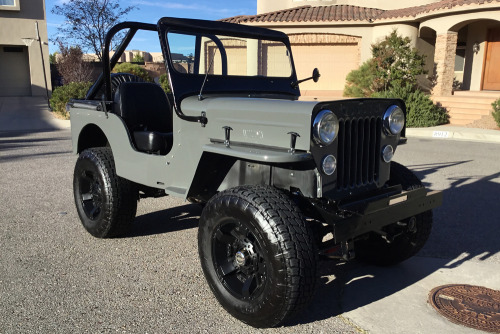 jacdurac:   1955 JEEP WILLYS CUSTOM CONVERTIBLE  