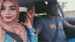 sixgoddezz:  hijabihybrid:  When you want to take a normal picture with your husband but you have irresistible cubby cheeks.  fave 😭 