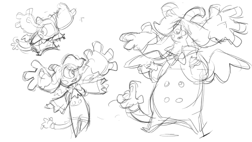 Fairy warmups.One day I’ll get back to coloring but today is not that day.Fairy and the dreamons hav