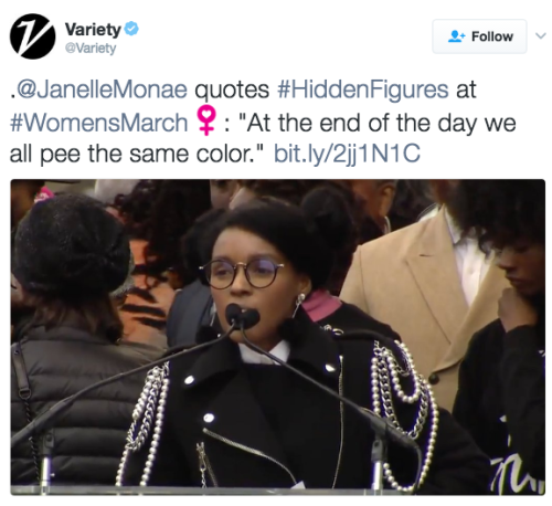 the-movemnt: Janelle Monáe brought out the Mothers of the Movement at the Women’s March