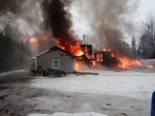 Yesterday afternoon our Suppression Crews responded to a structure fire in Noonan, NB. Despite being