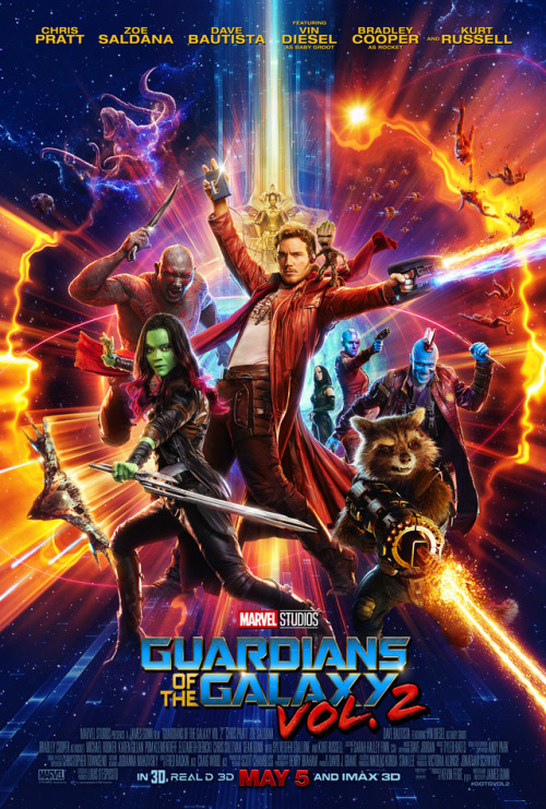 marvelentertainment:Check out the new Marvel Studios’ “Guardians of the Galaxy Vol. 2” poster!