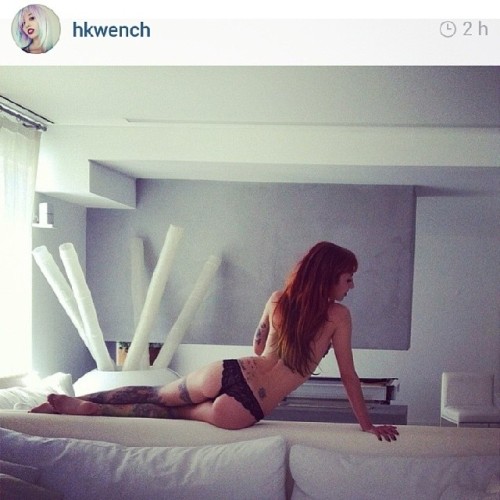 neveraboveneverbelow:  Regram from @hkwench , @waikiki_erikafigabomba shooting me for @suicidegirls #suicidegirlsportugal #discordia #suicidegirls 