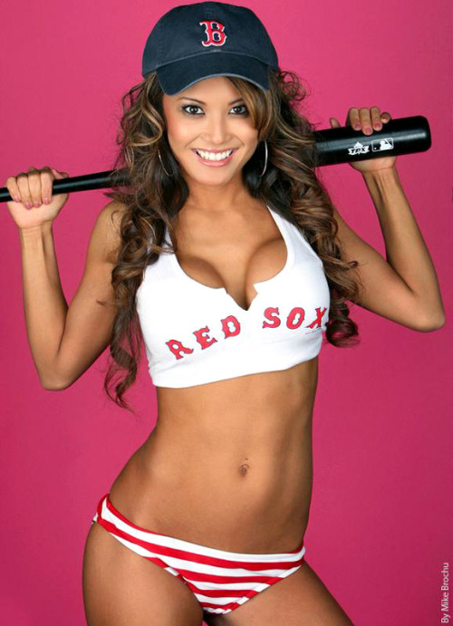 Tianna Ta hot for the Boston Red Sox