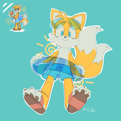 🌊Sheena Commissions Open 🏄‍♂️ on X: Tails the Fox walking