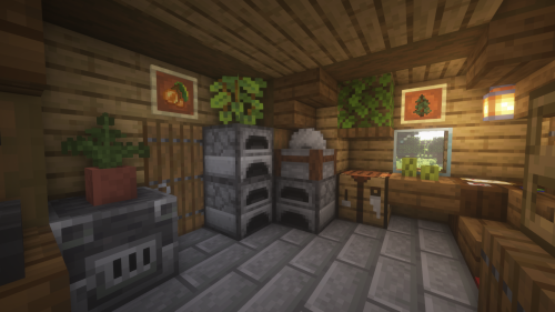 Interior of my starter home in my new 1.18 world!  Very proud of the tiny staircase! Watch me build 