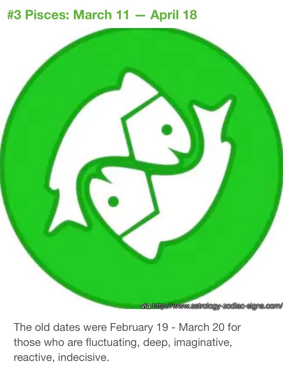 Zodiacs have changed