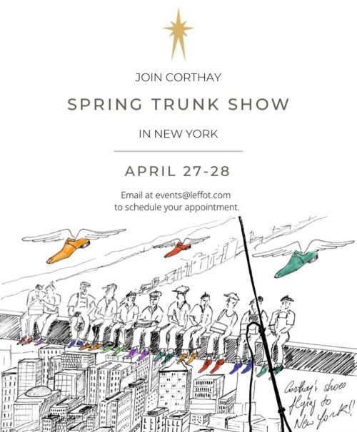 Join us in New York City for the exclusive Spring Trunk Show today and tomorrow. ⁣ ⁣ Immerse yoursel