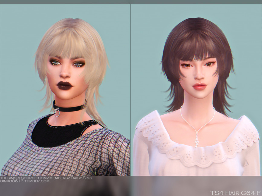 Sims 4 Female Hair