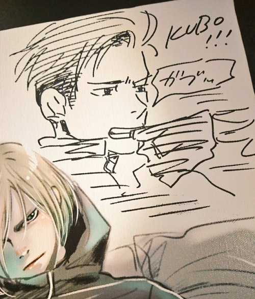 Porn photo the-glass-heart:  MORE KUBO ART FROM AN AUTOGRAPH