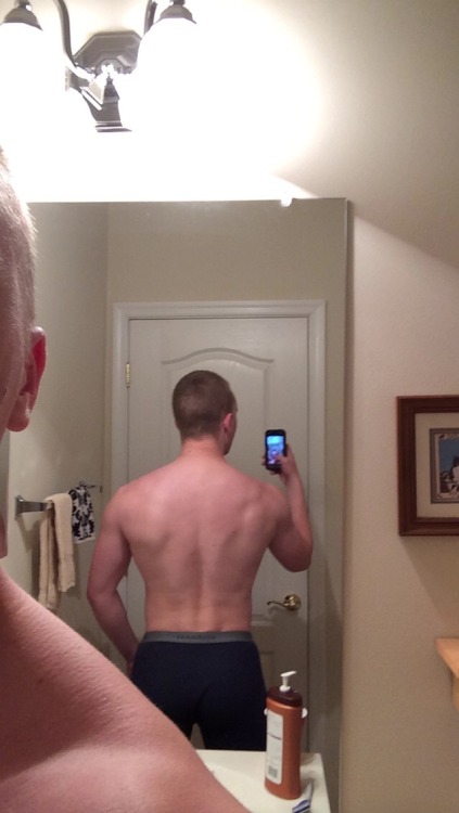collegecock:  2sthboiz:  HOT BOI BUTT  I could suck that little cock and fuck that tight ass all day long