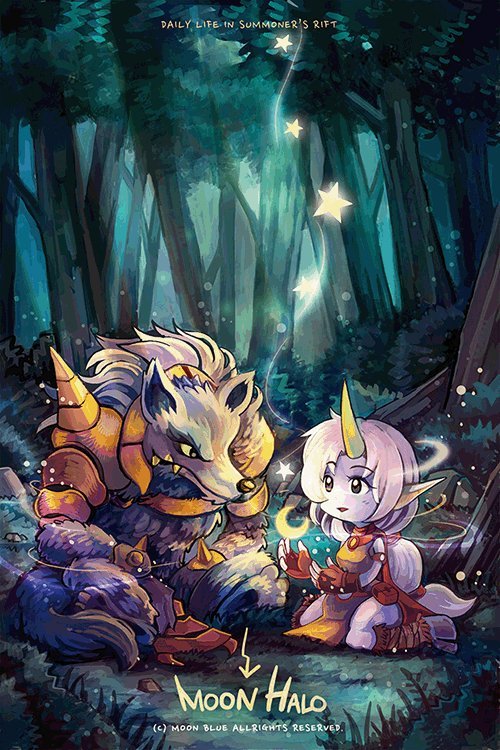 borealisowl:  Daily Life in Summoner’s Rift (OQ) /  달파란 or dalparan or Moon