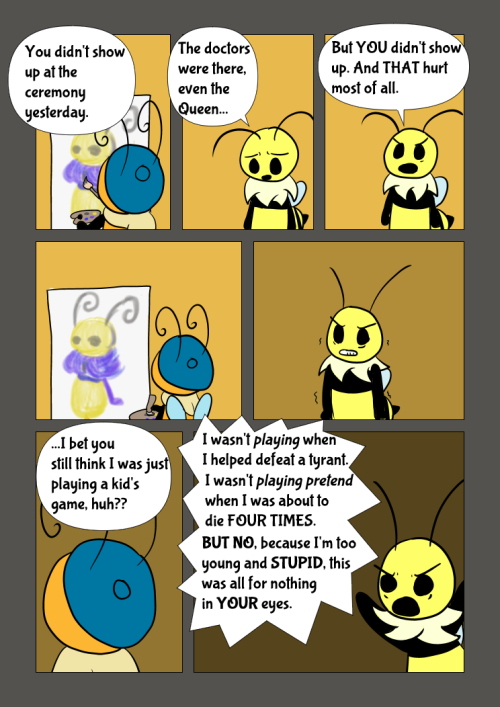 Bugtober Day 18 - OutcastWhen someone whom you really want to show up for something important doesn’