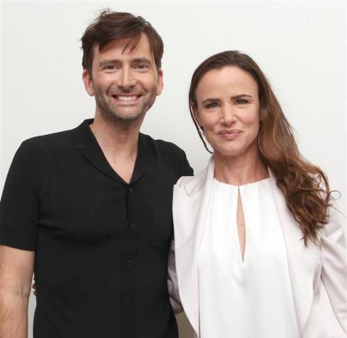 mizgnomer:  David Tennant at the Hollywood Foreign Press Association press conference for Camping  (with Juliette Lewis)October 2018With thanks to the David Tennant Asylum for finding most of these photos