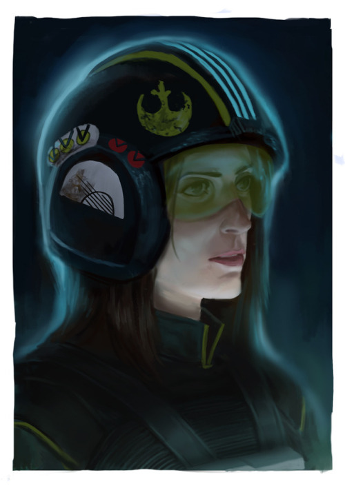 ymirr-art-blog: I repainted Jacen twice, and Jaina 6 times before giving up.I never read beyond the 