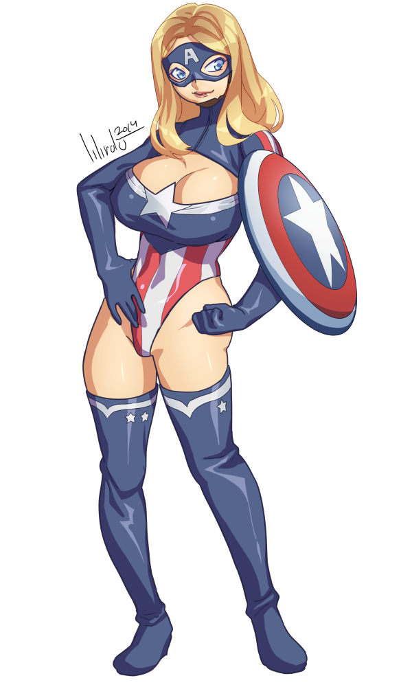 lilirulu:  Quick-y genderbent Captain America because that’s the movie I saw yesterday