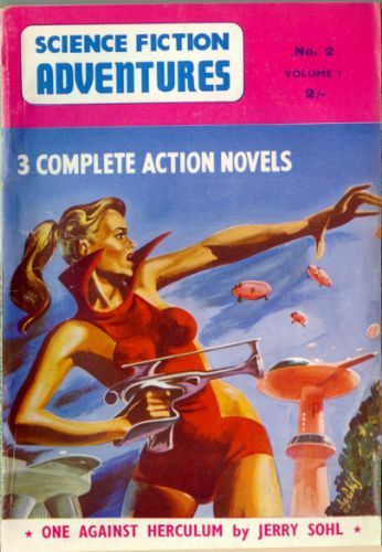 Porn Pics Scientific Adventures #2, May 1958.  Illustrated