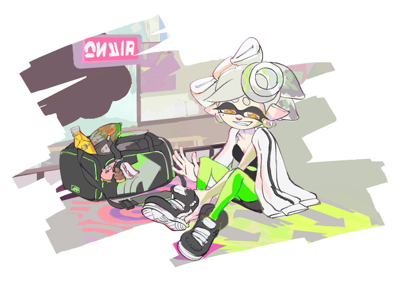 splatoonus:  SPOTTED: The Squid Sisters have returned home from their trip to perform