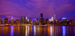  Nyc Looks Gorgeous In Twilight Reflection Tonight.   				Inga&Amp;Rsquo;S Angle