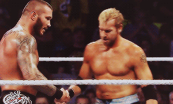 theprincethrone-deactivated2016:  Aw,man ;__;   Gotta love when two great wrestlers