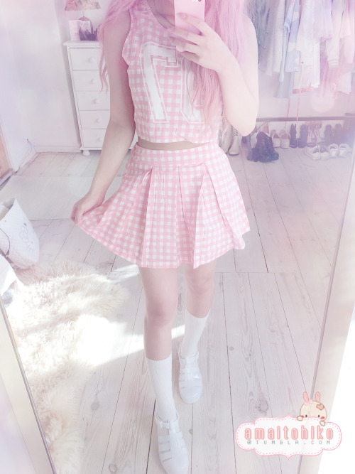 amaitohiko:  Gingham set | Review | Instgram 
