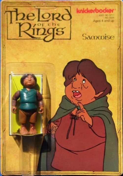 1980sactionfigures:Samwise - Lord of the Rings (Knickerbocker)