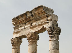 Historyfilia:  Columns From Apamea, Syria  Apamea, On The Right Bank Of The Orontes