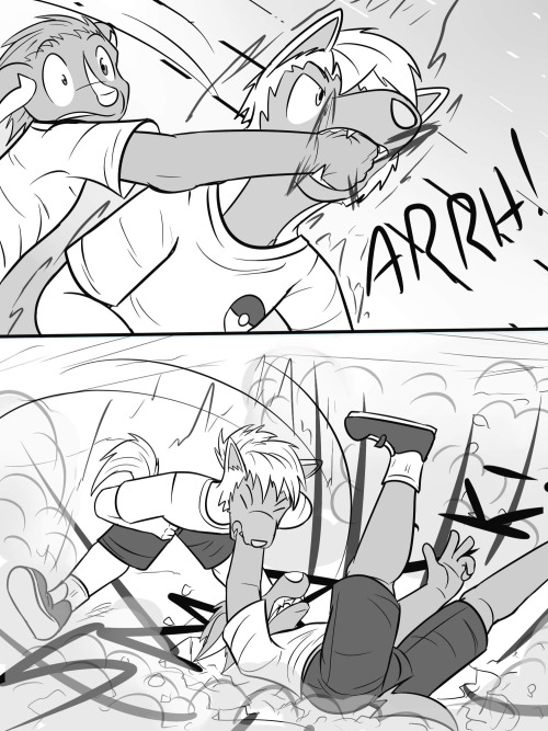 Pokemon Combat Academy, pg 42-43Counter-attack!  There’s a reason he’s calls himsel